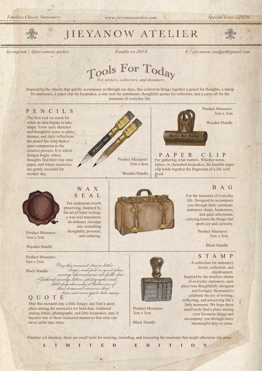 LIMITED EDITION - Tools For Today