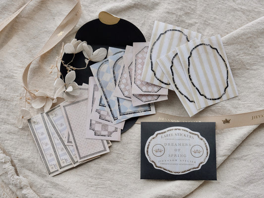 Dreamers of Spring Label Stickers