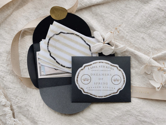 Dreamers of Spring Label Stickers