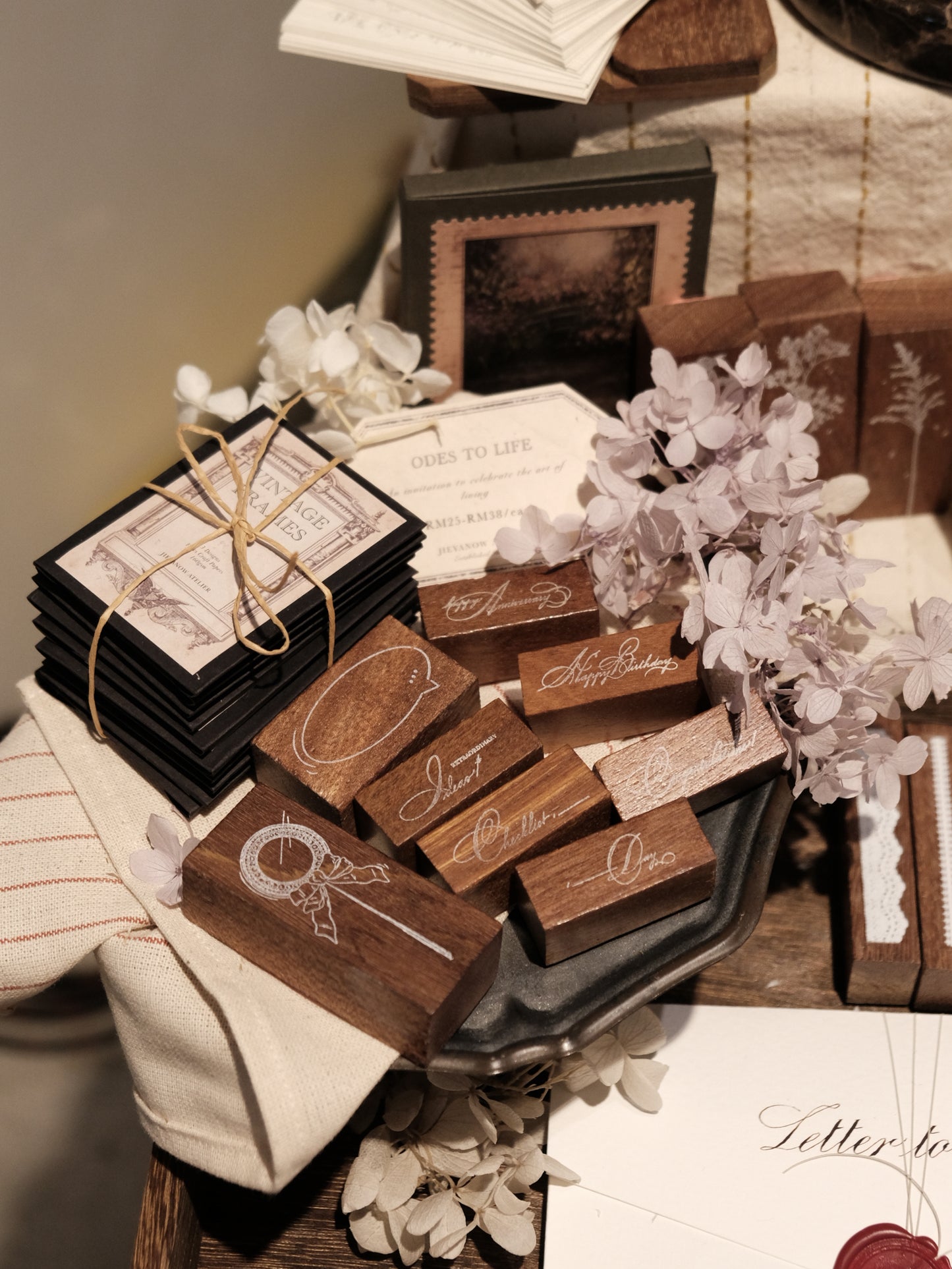 Odes To Life Rubber Stamp