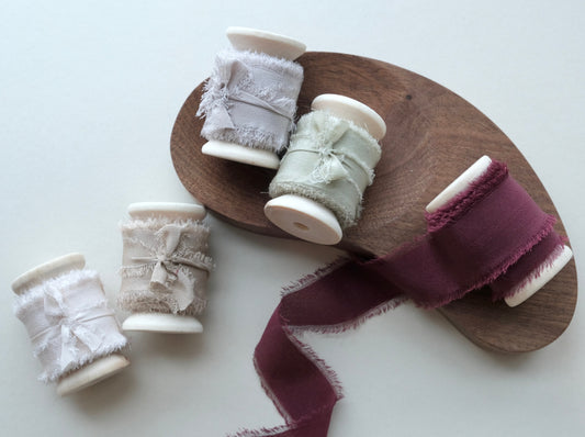 Handmade Mulberry Silk Ribbons