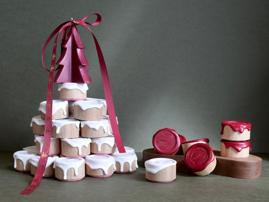 Let It Snow Rubber Stamp