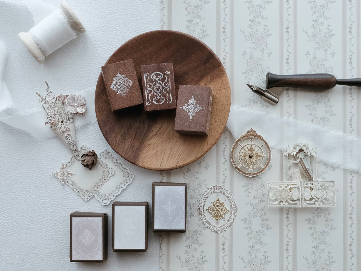 Time Traveling Alley in collaboration with Rikka Stationery