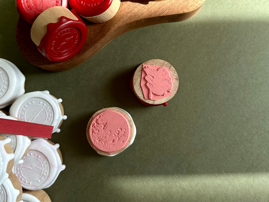 Let It Snow Rubber Stamp