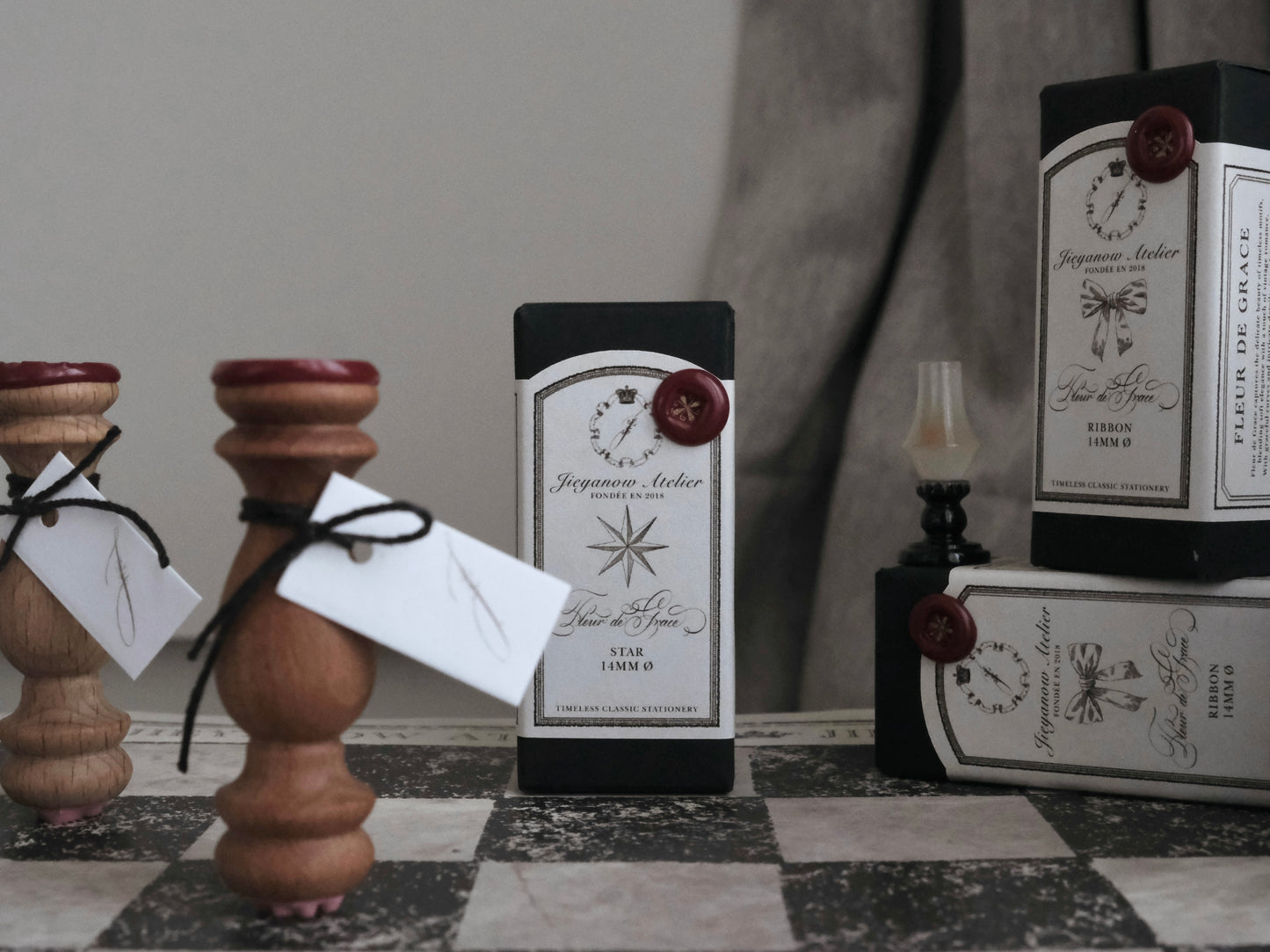 Fleur de Grace Rubber Stamp