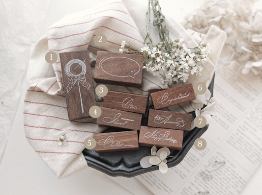 Odes To Life Rubber Stamp