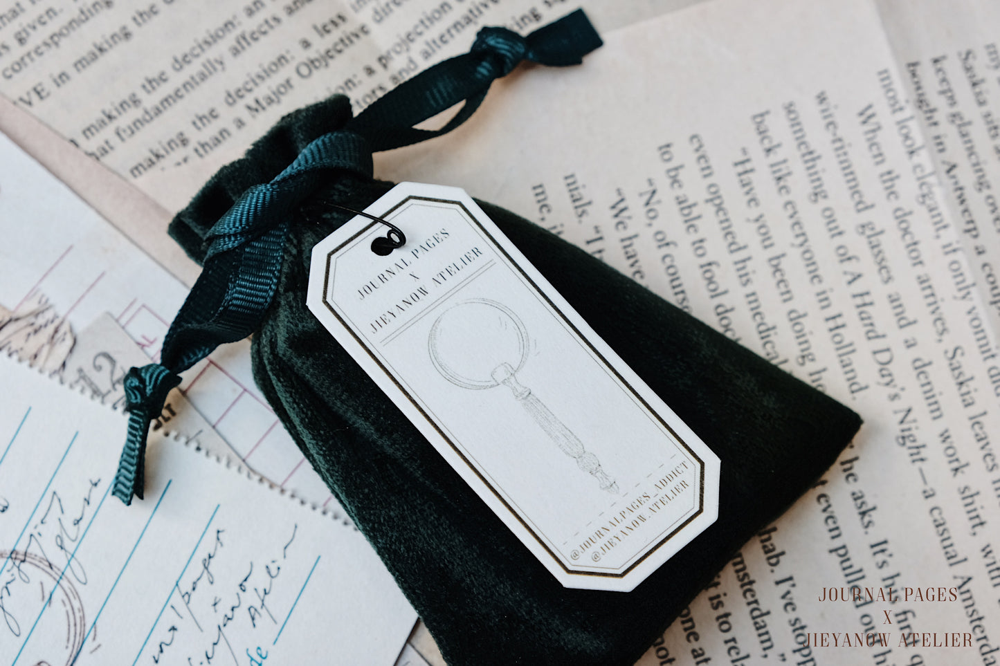 Magnifying Glass in collaboration with Journal Pages