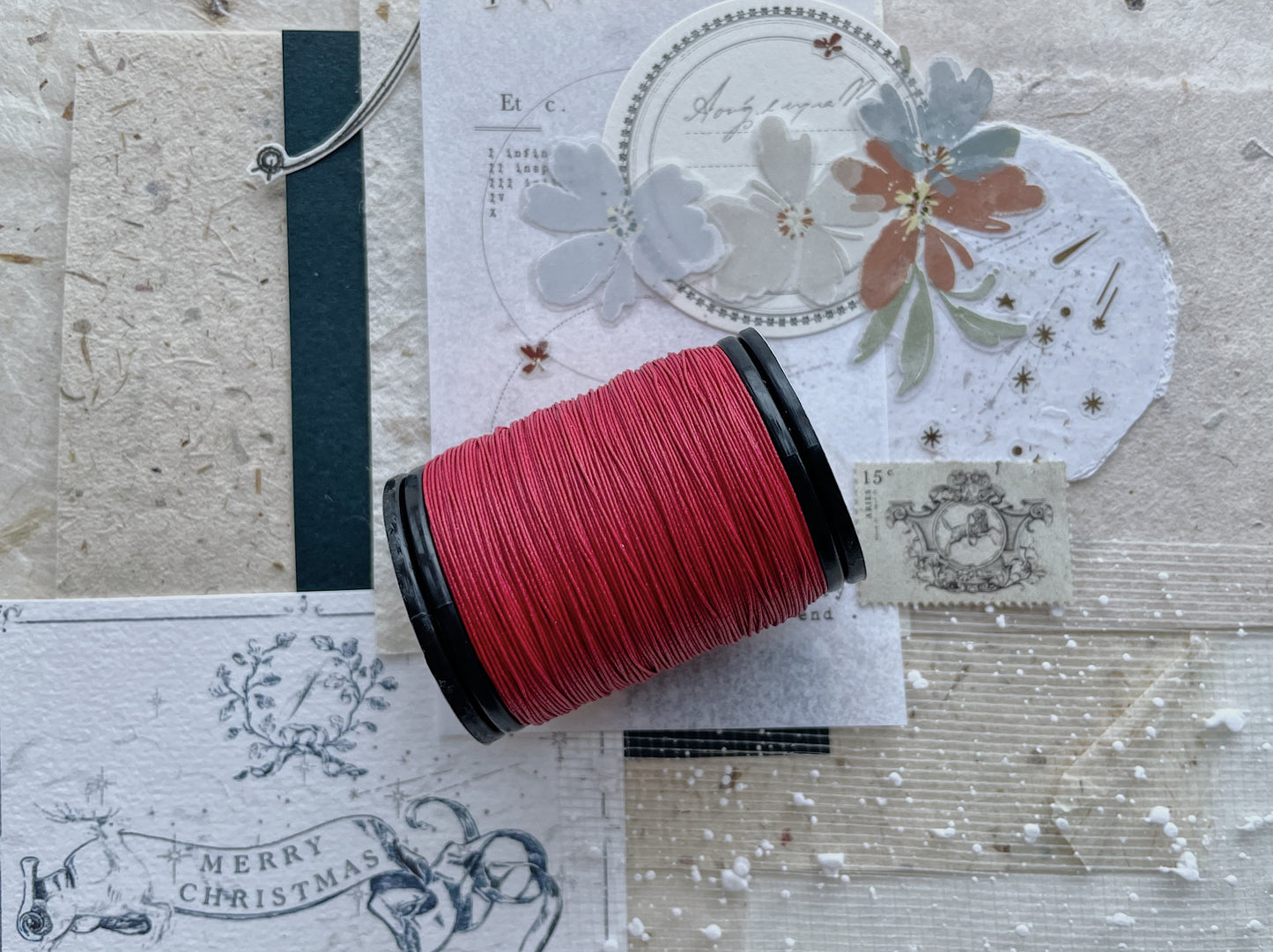 0.34mm Waxed Linen Thread