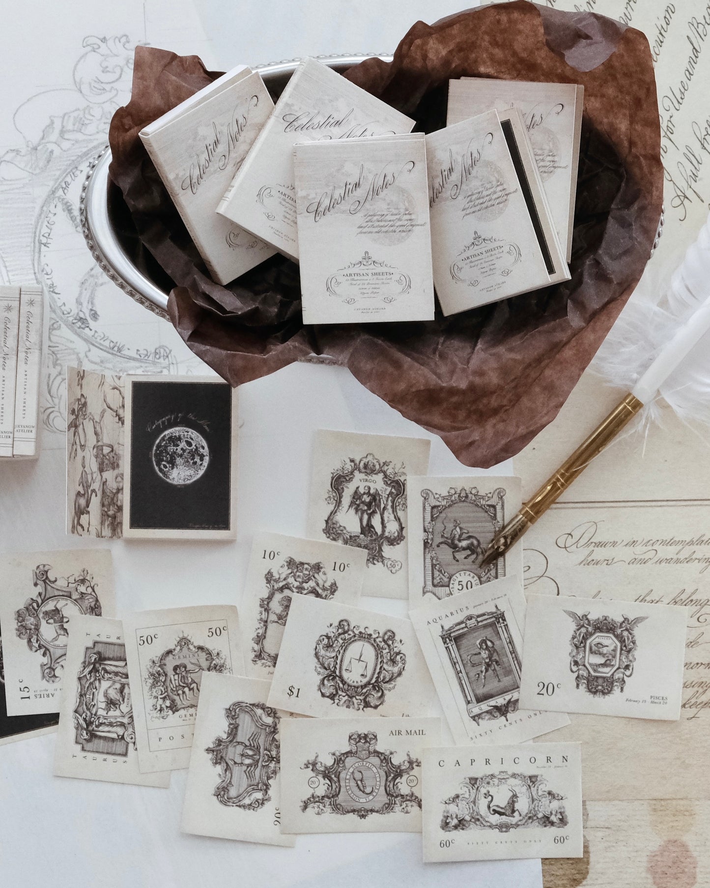 Celestial Notes Artisan Sheets