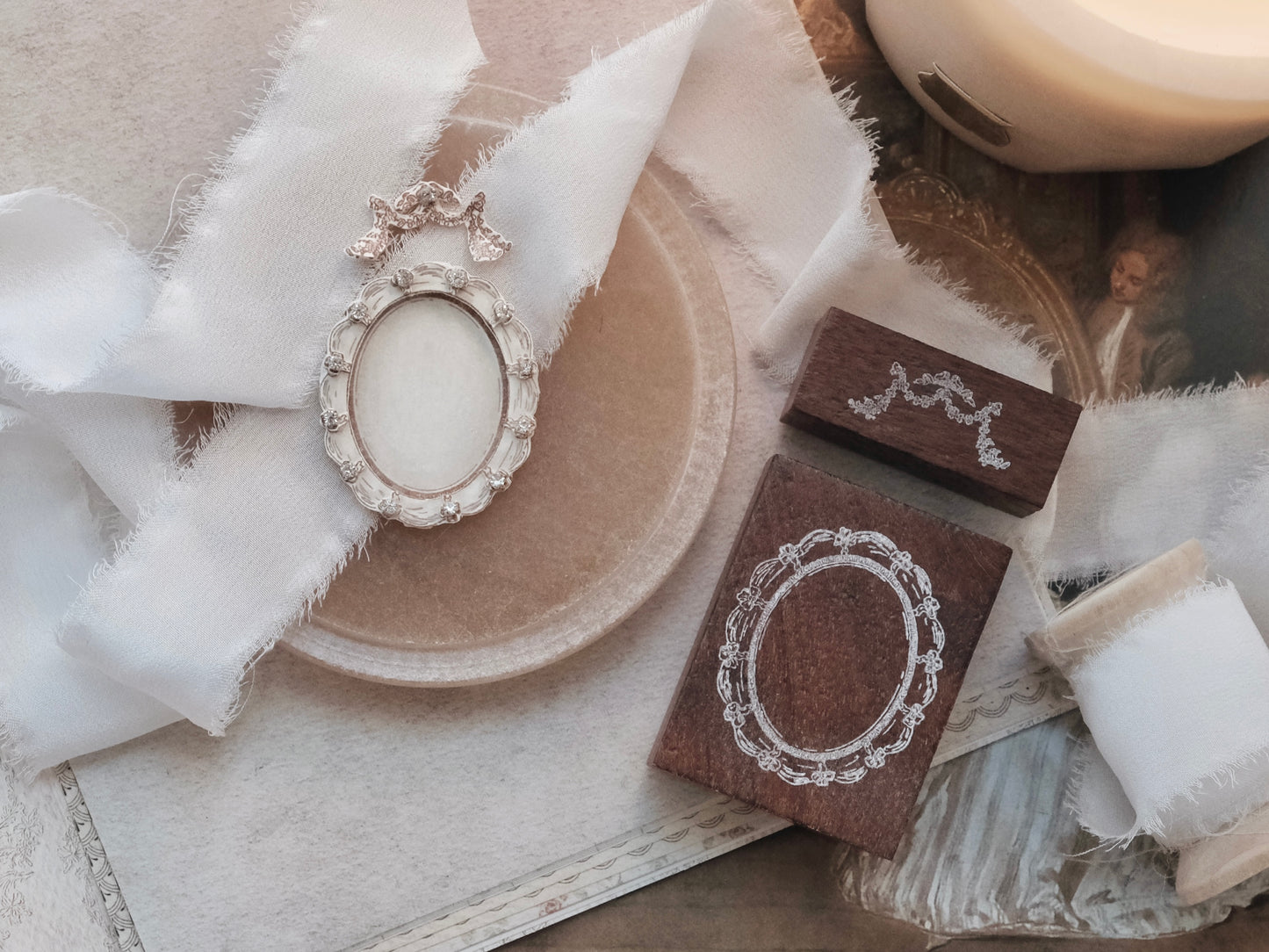 Frame The Moment Rubber Stamp