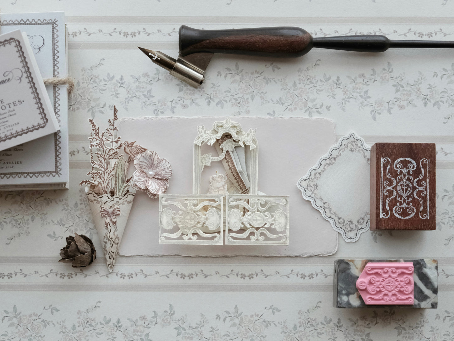 Time Traveling Alley in collaboration with Rikka Stationery