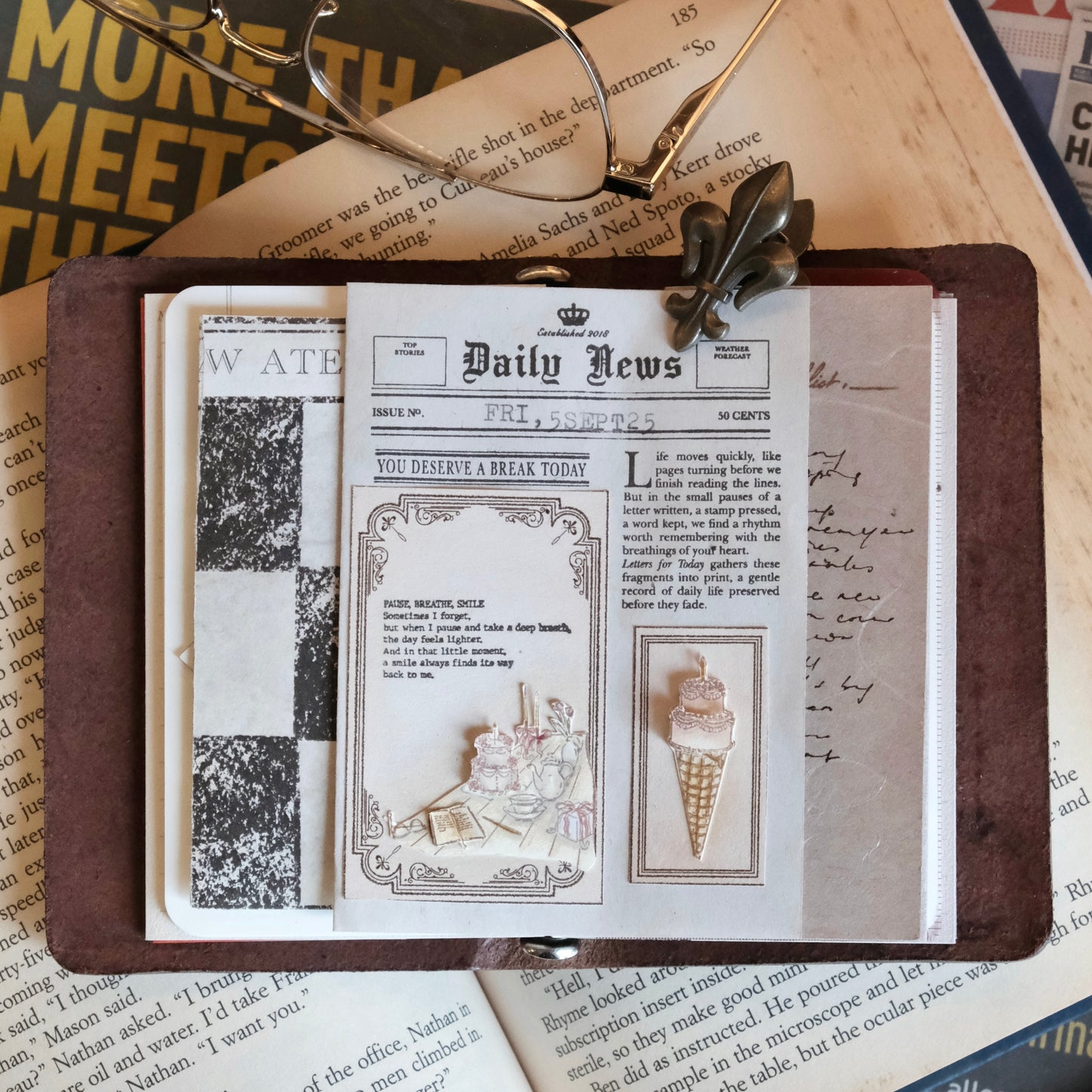 Softly, I Write Memopad in collaboration with Pinky Elephant