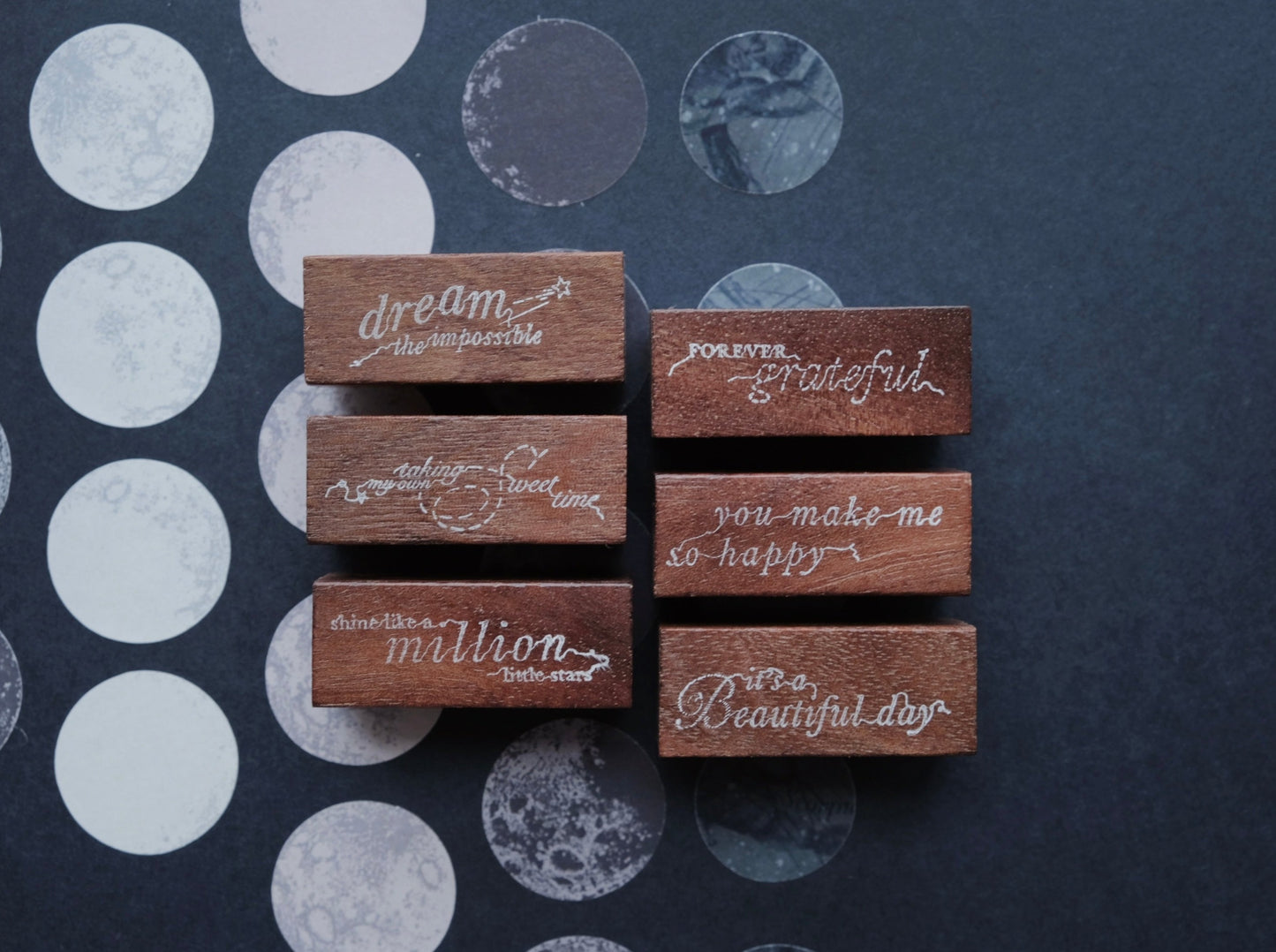 phases to loving YOU - Rubber Stamp