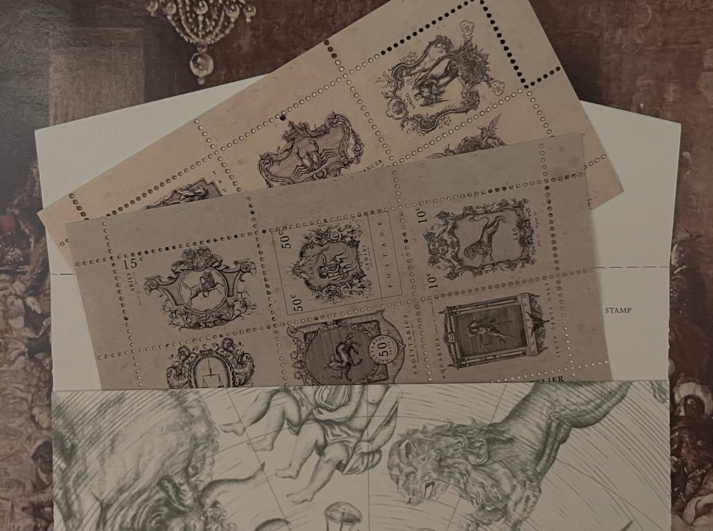 Letter to Self - Zodiac Postage Stamp