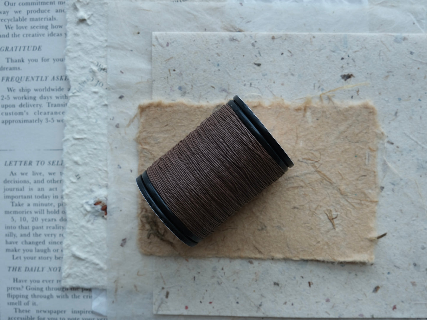 0.34mm Waxed Linen Thread