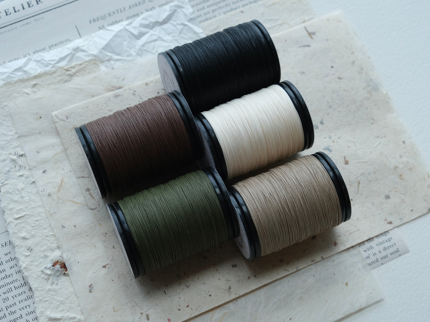 0.34mm Waxed Linen Thread